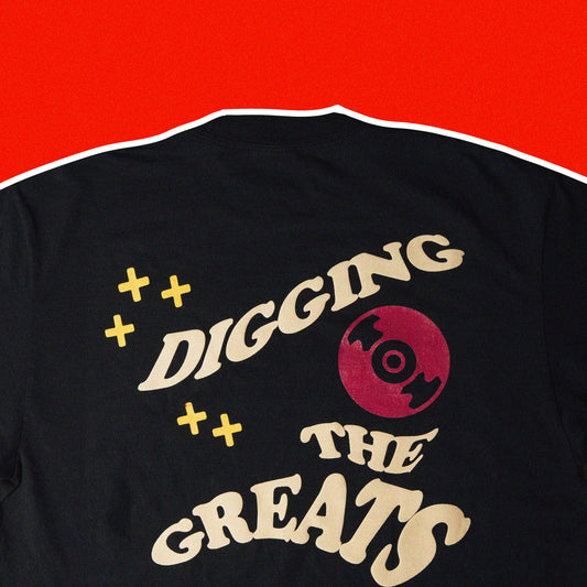 DTG Shirt - Front and Back Puff (Black)